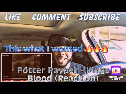 American React To UK Rap! Potter Payper - Kings Blood (Reaction) || This is what I wanted 🔥🔥🔥🔥