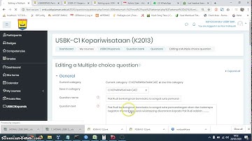Cara Edit Soal di Moodle