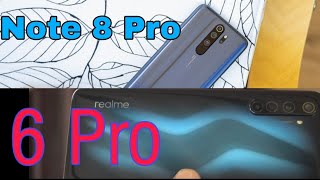 مقارنة قوية بين Realme 6 Pro و Redmi note 8 Pro