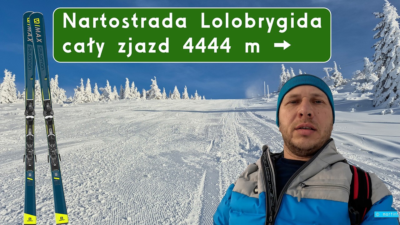 Zjazd nartostradą Lolobrygida