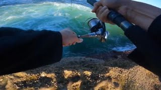 Shore jigging Kingfish ｜Palms Jigaro super slide