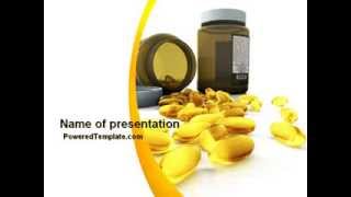 Capsules PowerPoint Template by PoweredTemplate.com