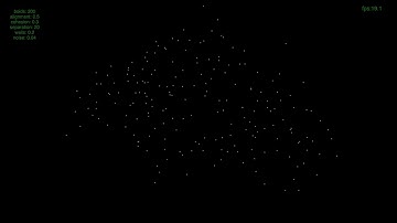 Python Boids model