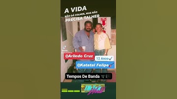 Thumbnail of Arlindo Cruz Grupo Fundo de Quintal Aulas de Banjo, Cavaco e Violão - Katatal Felipe #shorts.