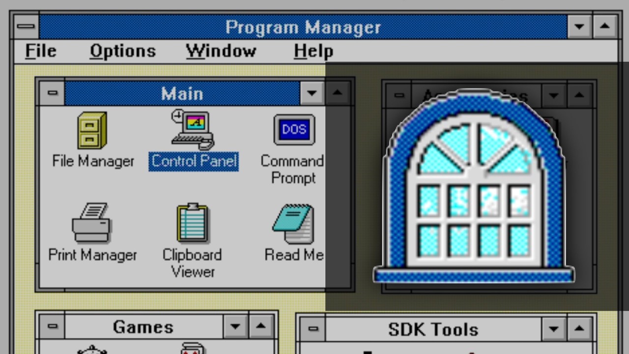Windows NT 3.1 Build 196 Demo!