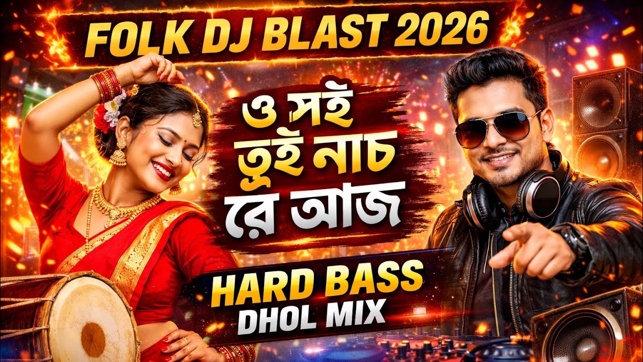 O Soi Tui Nach Re Aaj | Bangla Folk DJ Remix 2026 | Hard Bass Dhol Mix | RIMIX PULSE