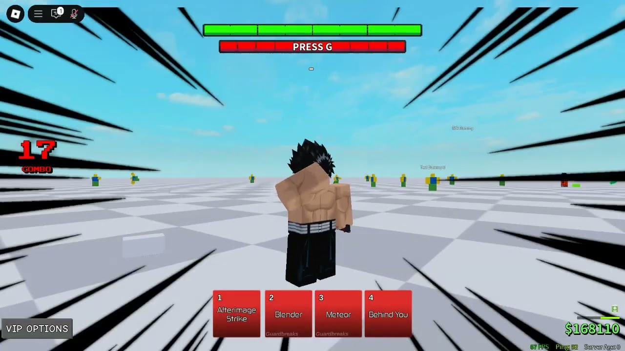 ABA Combos - Hiei - Roblox