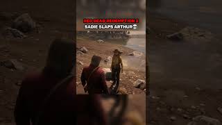 SADIE SLAPS ARTHUR💀| Red Dead Redemption 2 #rdr2 #rdr2memes #rdr2edits #reddeadredemption2 #shorts