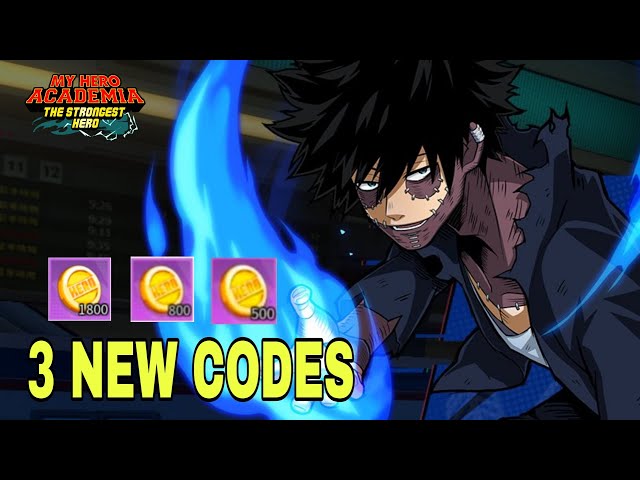 My Hero Academia the Strongest Hero Codes - MHA TSH December 2023 