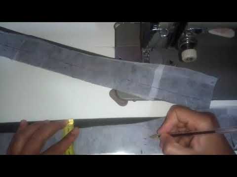 طريقة خياطة سروال طايور رجال الجزء الثالث