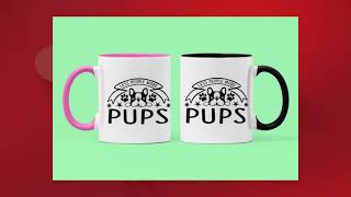 Dog Lover Gift For Women | Men | Dog Lover Mug | Funny Dog Mug | Dog Owner Mug | Less People More...