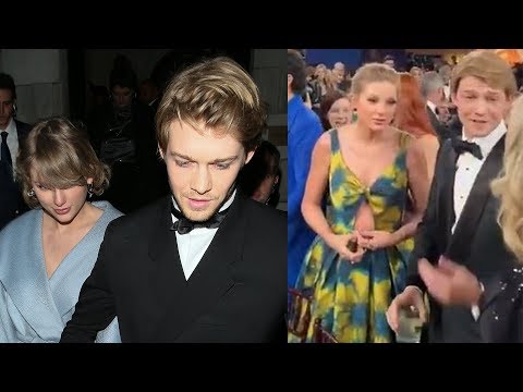 Taylor Swift & Joe Alwyn RARE Flirty Moment at 2020 Golden Globes