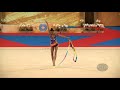 DICT WENG Kwan (MAS) - 2018 Rhythmic Worlds, Sofia (BUL) - Qualifications Ribbon