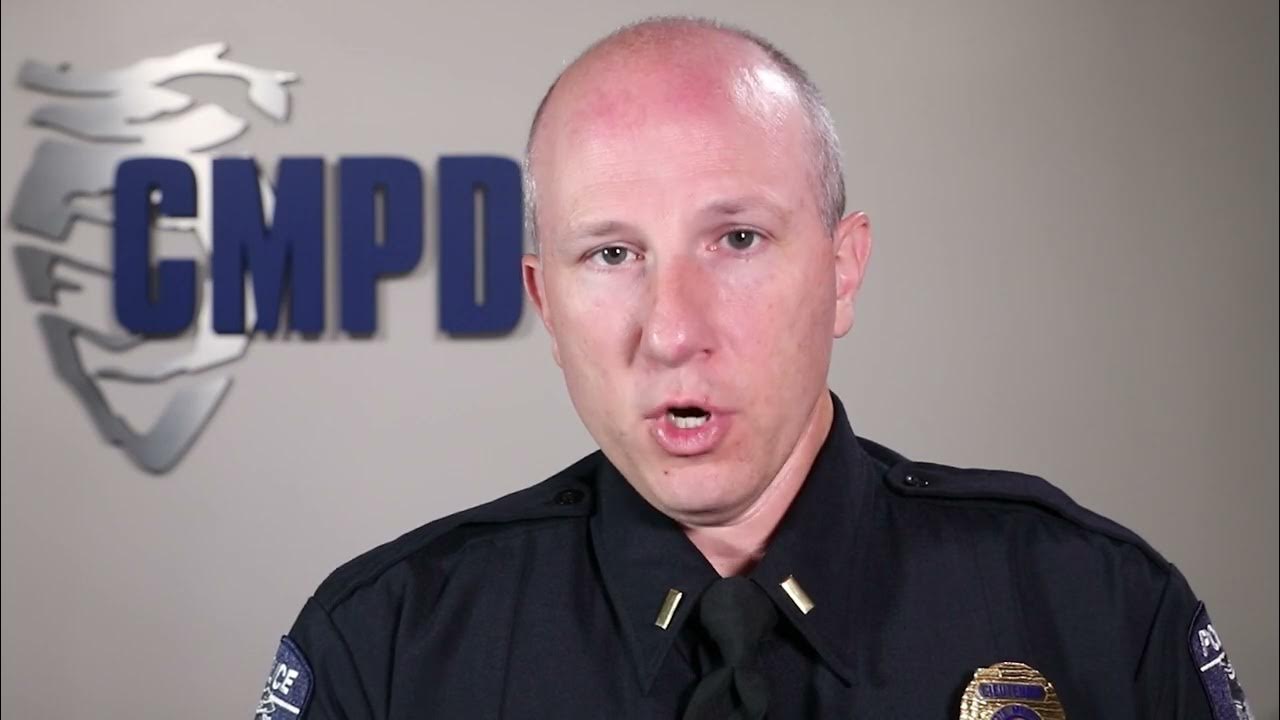 CMPD School Resource Officer on reporting school threats YouTube