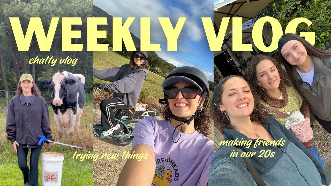 WEEK IN OUR LIFE 🤍 Making new friends, trying new things, birthday celebration!