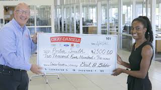 Gray-Daniels Drives Education May 2021 Winner