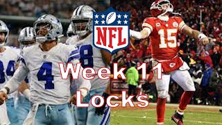 NFL Week 11 Game Picks and Betting Locks NFL Week 11 Game Picks and Betting Locks