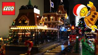 My 2025 LEGO Winter Village is DONE! The Grand Tour