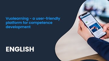 Vuolearning - a user-friendly platform for competence development