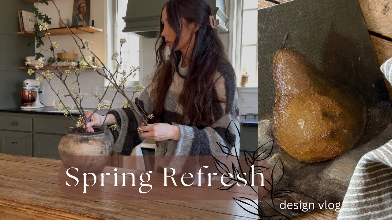 Free Approach to Refresh | High End DIY, Low Cost | Vintage Cottagecore Spring Home