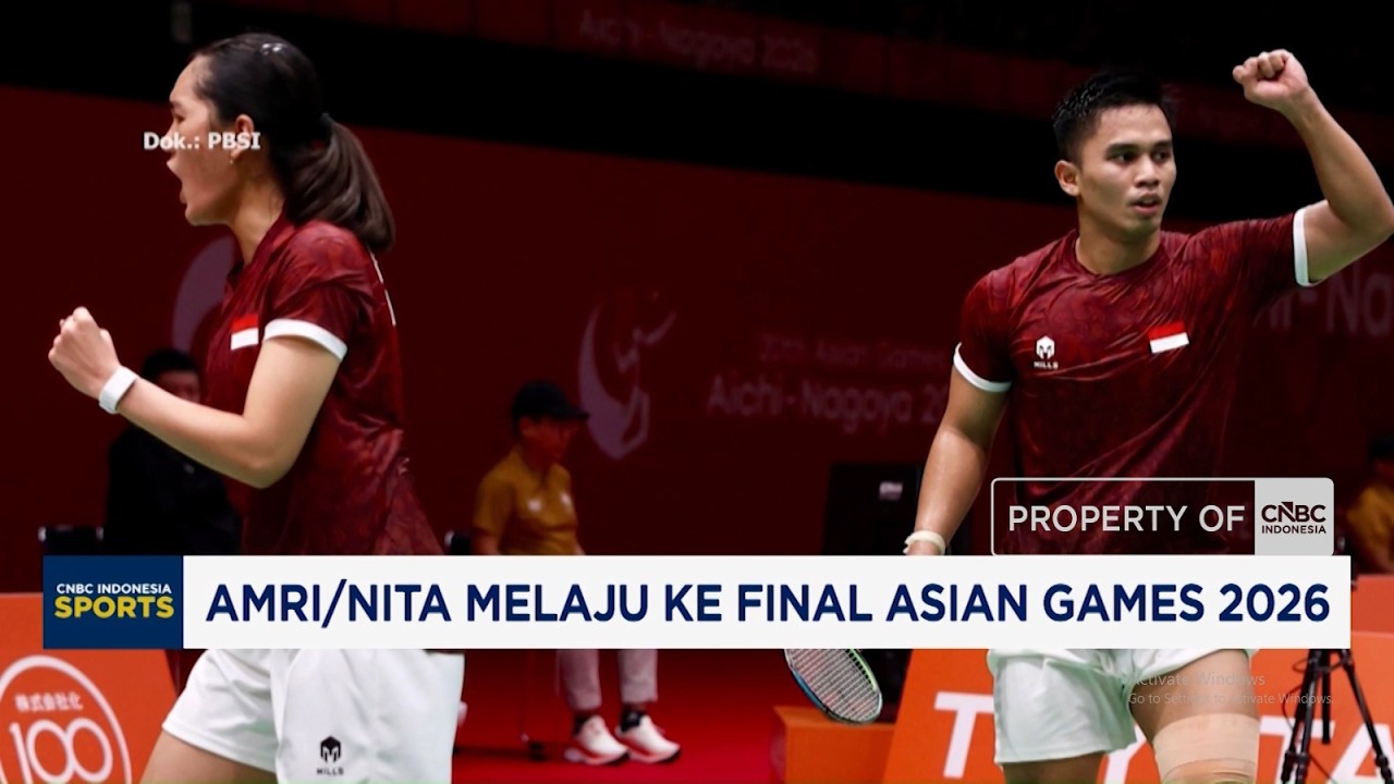 Ganda Campuran Amri/Nita Melaju Ke Final Asian Games 2026