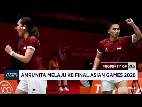 Mixed Doubles Amri/Nita Advance to the 2026 Asian Games Final
