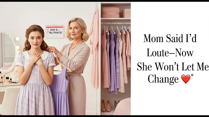 [Crossdressing Stories/MtF Transition Mom Said I’d Look Cute—Now She Won’t Let Me Change 👗