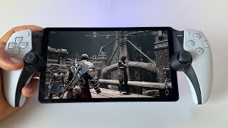 God of War: Ragnarok | PS Portal gameplay - PS5 slim