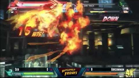 Battlefield Fridays 2.3 - MvC3 - GF - Seo vs Airconman