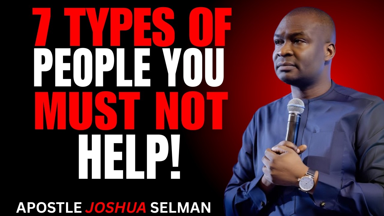God Says: Stop Helping Those Who Refuse to Change | Apostle Joshua Selman Powerful Message