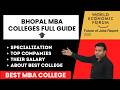 Bhopal MBA Colleges Full Guide 🎓 | Fees, Placement &amp; Admission