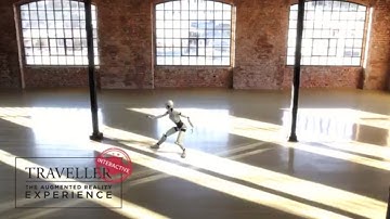 Traveller Interactive Fully Interactive 3D Augmented Reality Content for Large Screens by INDE