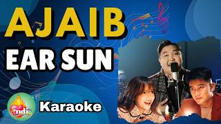 EAR SUN - Ajaib | Karaoke Original Key / Instrumental dengan Lirik