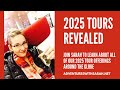 Adventures with sarahs 2025 tour lineup revealed