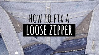 How to fix a loose Zipper! screenshot 1
