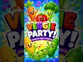 🥕 Veggie Party Song 🥦🍅 | Healthy Vegetables Song for Kids | Nursery Rhyme