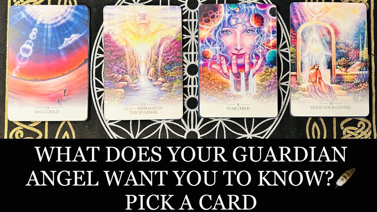 🪽WHAT DOES YOUR GUARDIAN ANGEL WANT YOU TO KNOW?✨PICK A CARD