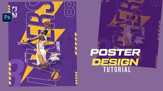 Basketball Palyer Poster Design in Adobe Photoshop