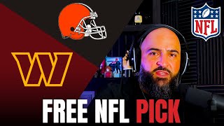 Free NFL Pick | Browns vs Commanders | Sports Betting Tips