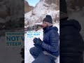 Chadar Trek - You walk on a frozen river here. #snow #trekking #travel #chadartrek