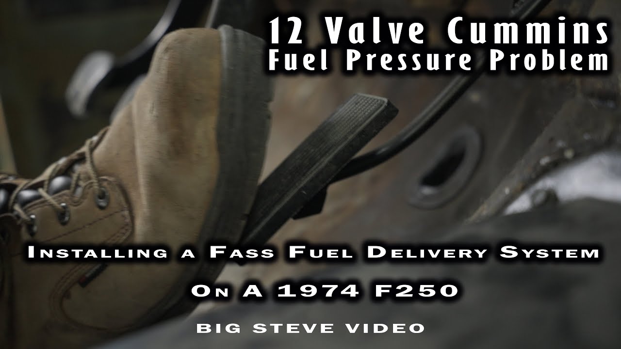 Installing a FASS Fuel System on a 1974 Ford F250 | 12-Valve Cummins Swap Upgrade