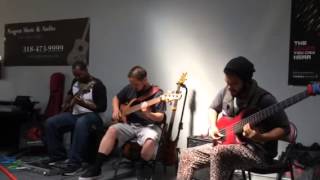 Robert "Bubby" Lewis - Antoine "Tut" Stewart - Nick Montou - Musicians United Bass Clinic 2015