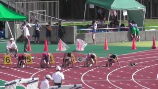 20160820 江東区ナイター 男子100m10組