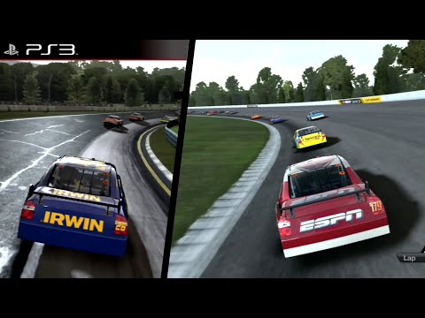 NASCAR 09 ... (PS3) Gameplay