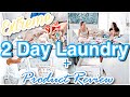 ULTIMATE 2 DAY LAUNDRY | 🧺 GET THE LAUNDRY DONE WITH ME | EXTREME 2 DAY LAUNDRY