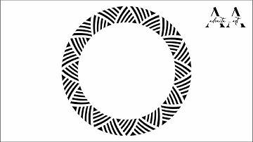 Beautifull Shape Border Design in Corel DRAW in very easy way