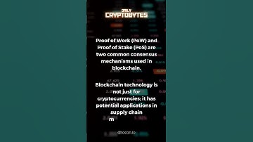 Blockchain Basics: PoW vs PoS #shorts