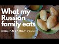 What a Russian Family Eats in a Week/Russian Homemade Food/Food Expenses In Russia