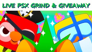 LIVE PSX GRIND & GIVEAWAY HUGE KING COBRA