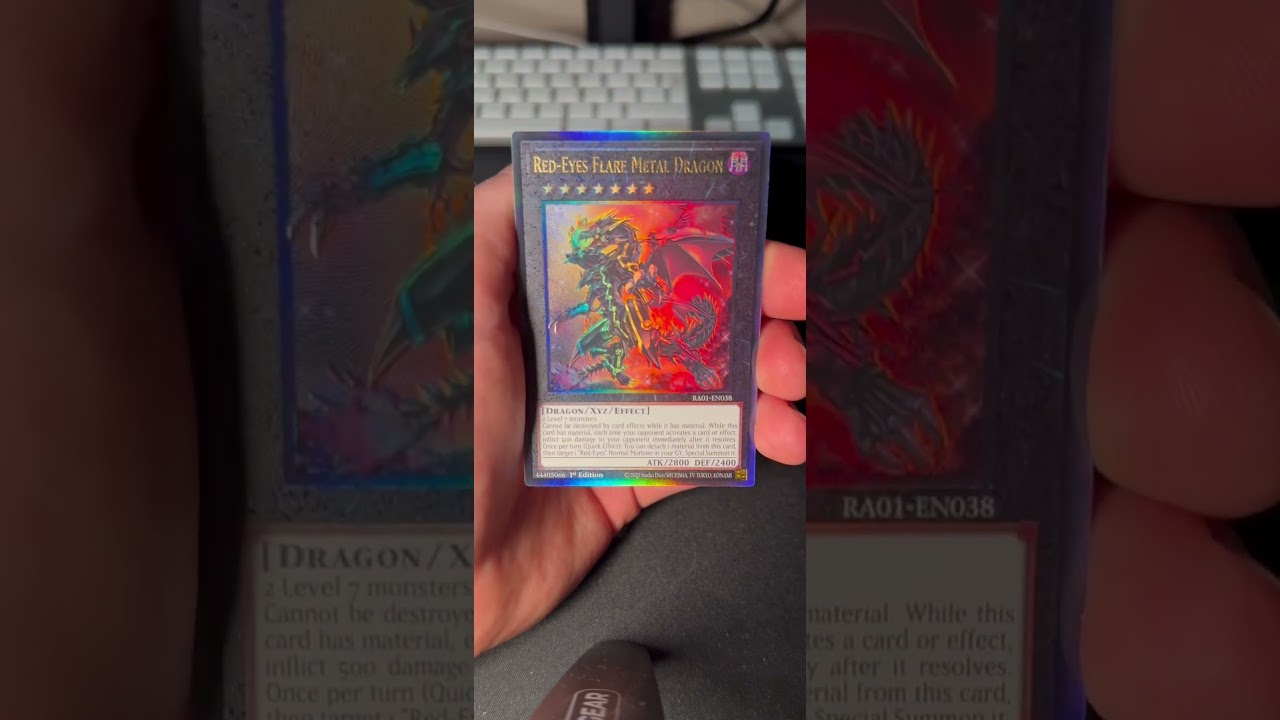 25th Anniversary Rarity Collection Recap “Red-Eyes Flare Metal Dragon” 